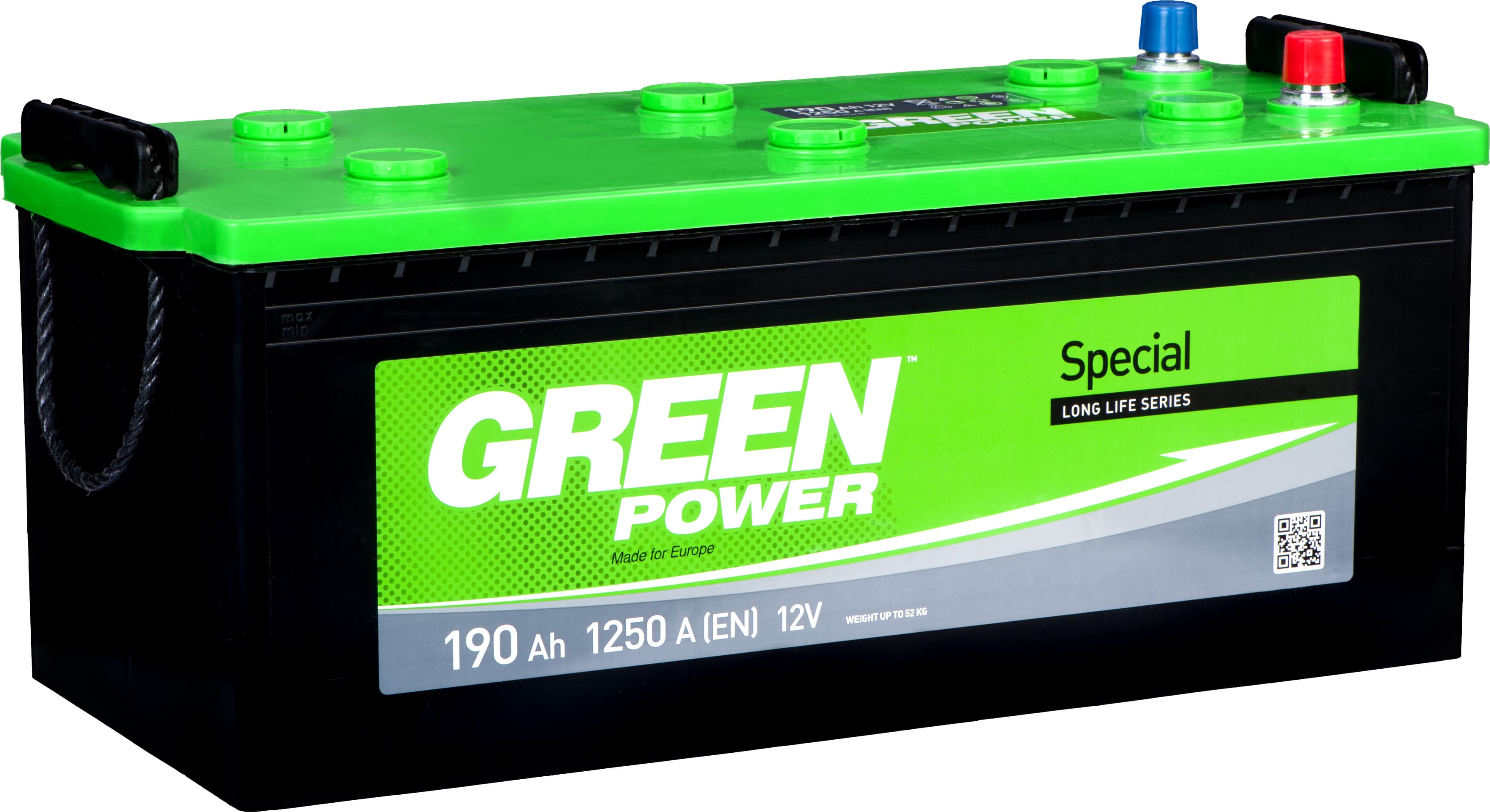 Акумулятор GREEN POWER 6CТ-190АЗ L